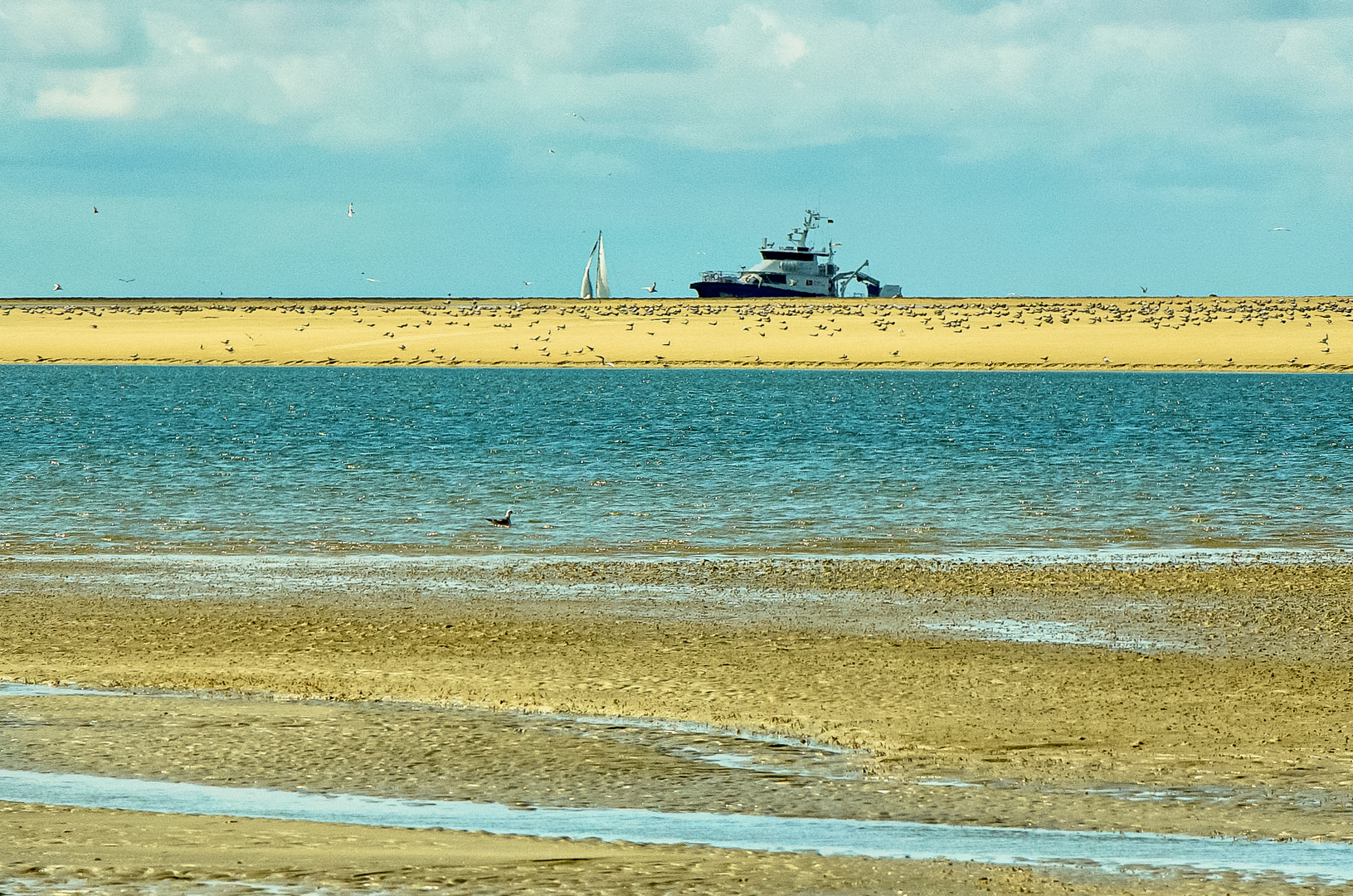 Strandlinien - 11  aus der Ferne...