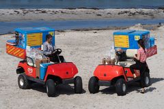 Strandmiezen im Buggy