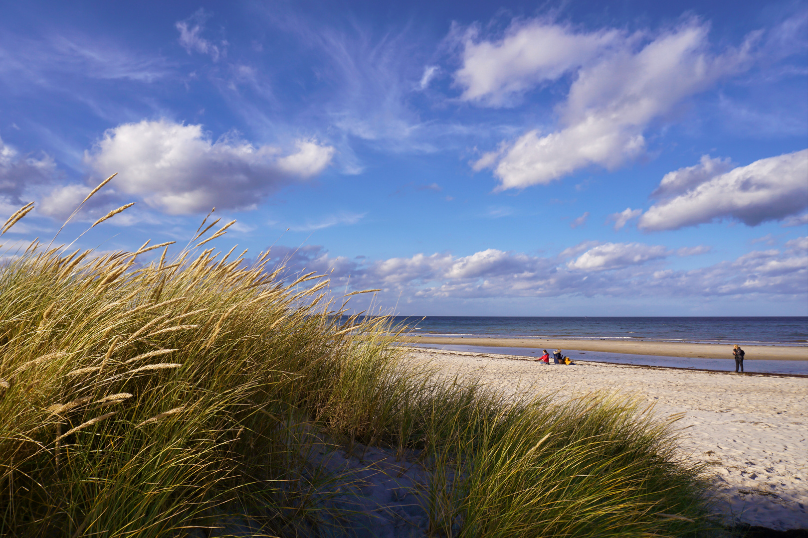 Strandmoment an der Ostsee. 