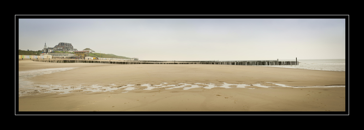 Strandpanorama bei Domburg