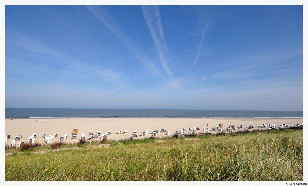 Strandpanorama Spiekeroog