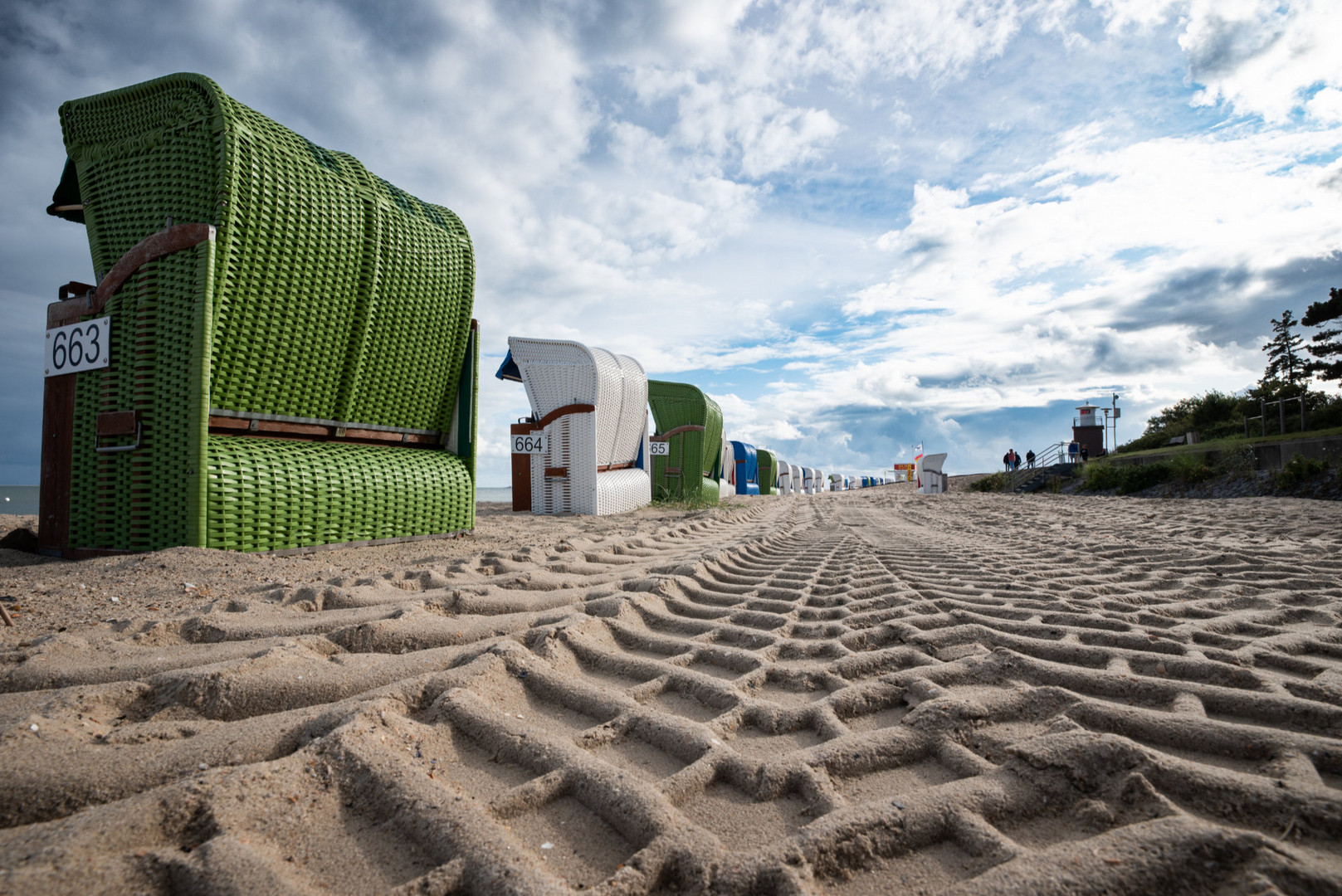 Strandpflegespuren