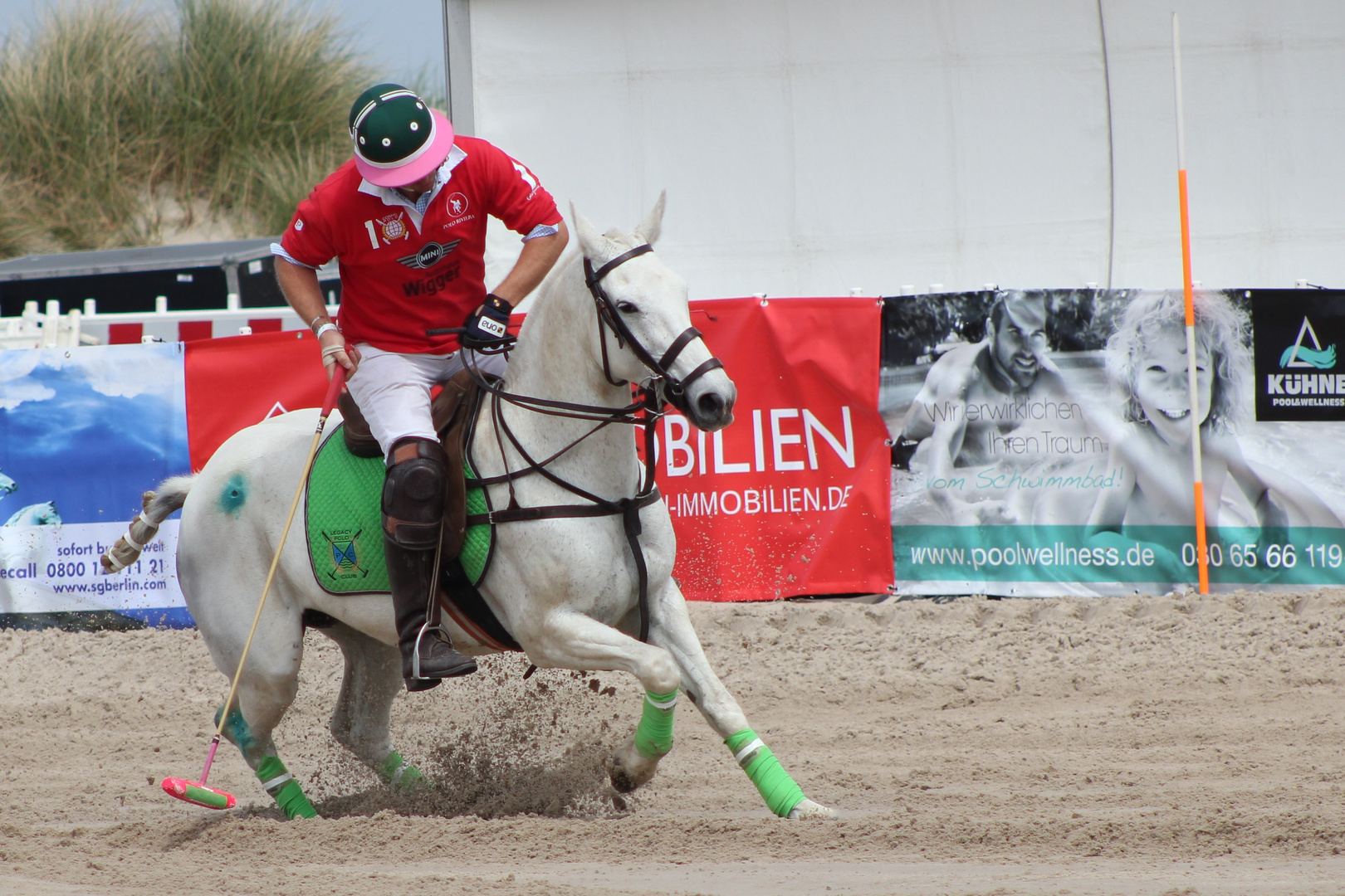 Strandpolo in Warnemünde