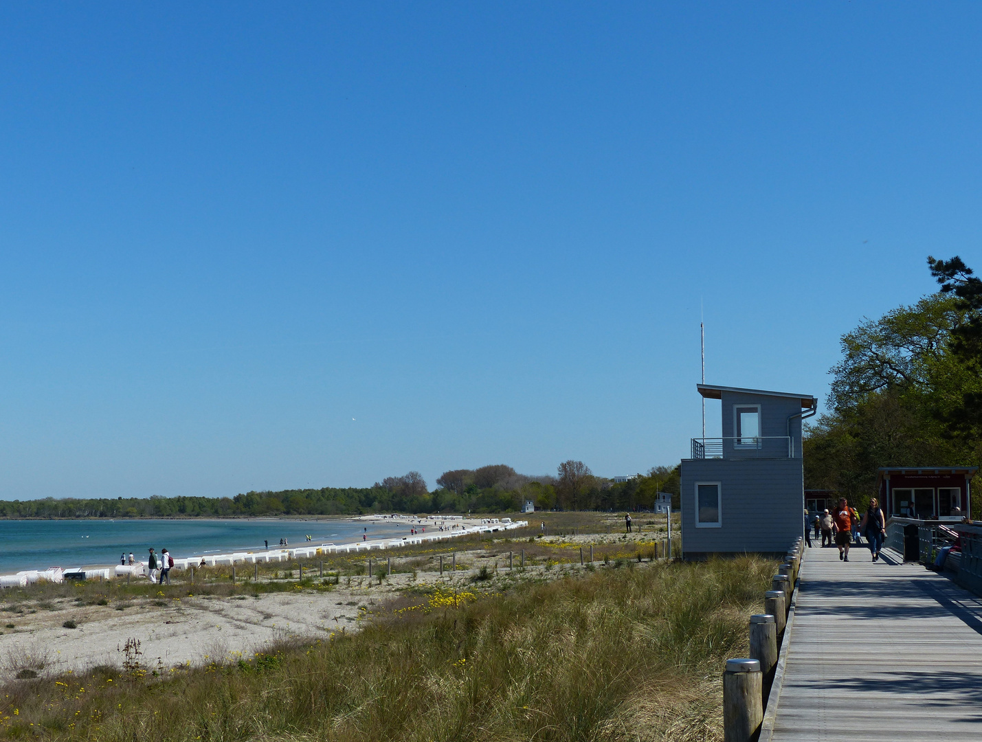 Strandpromenade am Ostseebad Boltenhagen