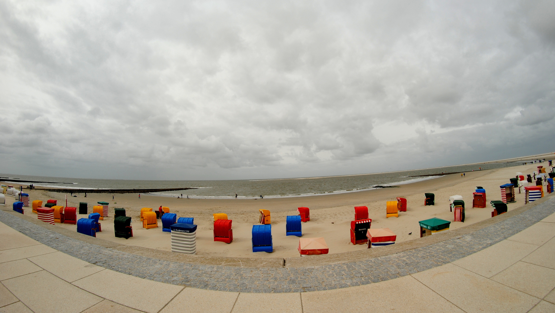 Strandpromenade in Borkum