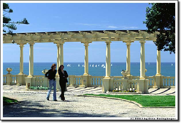 Strandpromenade in Porto