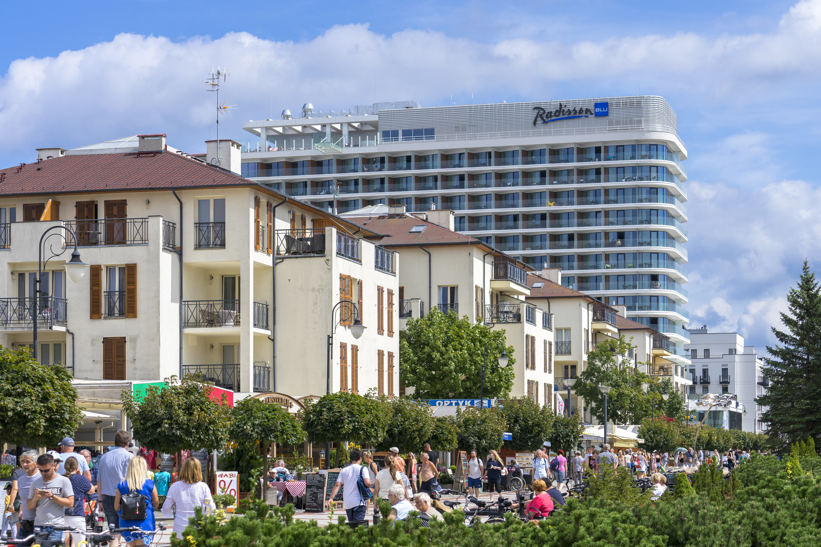 Strandpromenade in Swinemünde