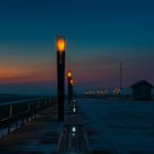 Strandpromenade St. Peter-Ording am Abend