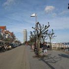 Strandpromenade Travemünde im März