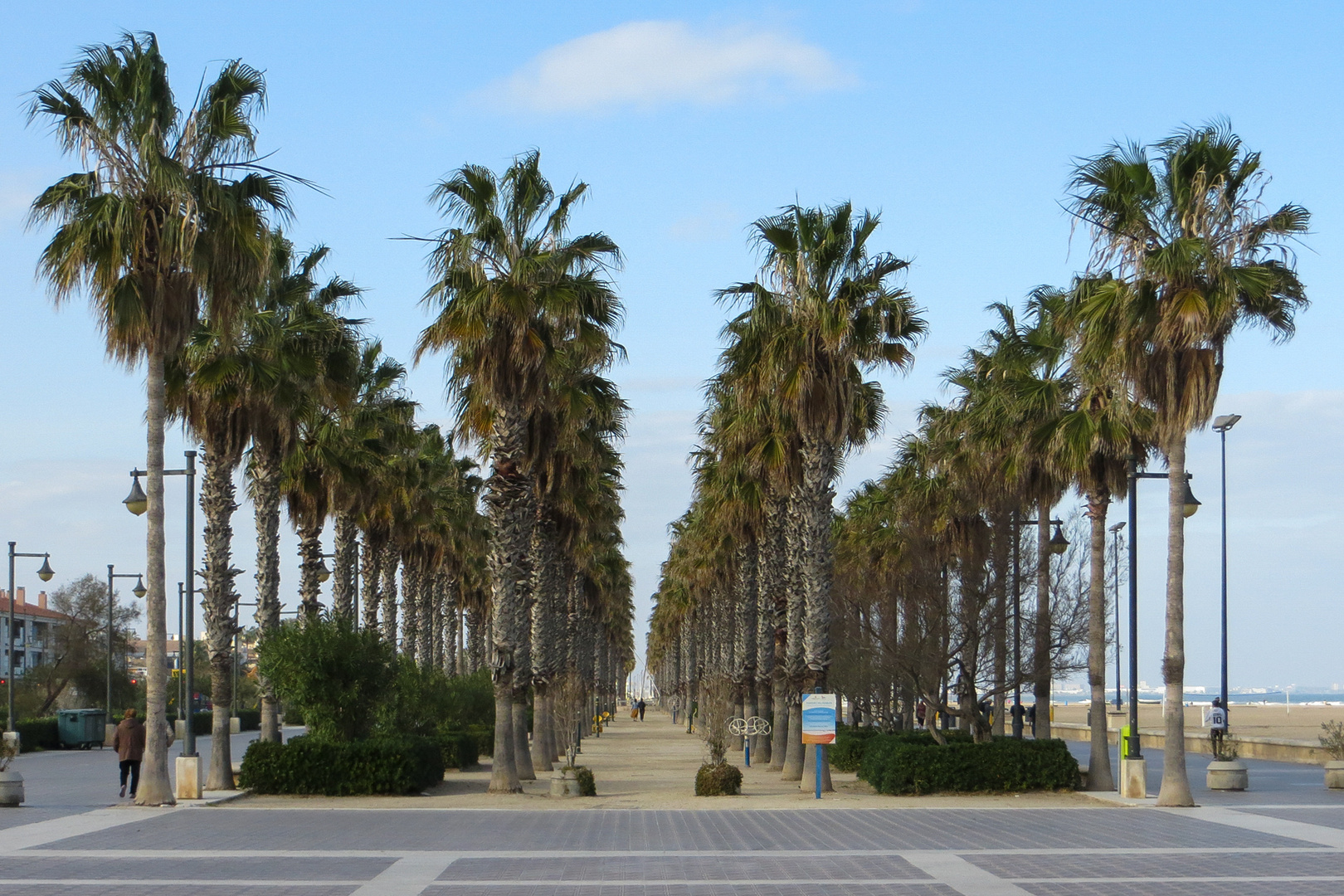 Strandpromenade Valencia