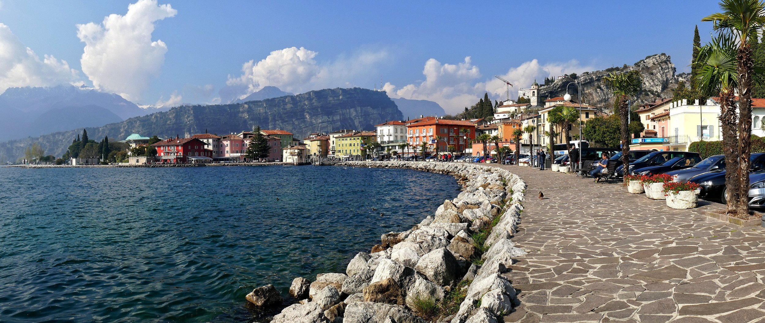 Strandpromenade von Torbole Nago