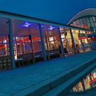 Strandpromenade Warnemünde zur blauen Stunde