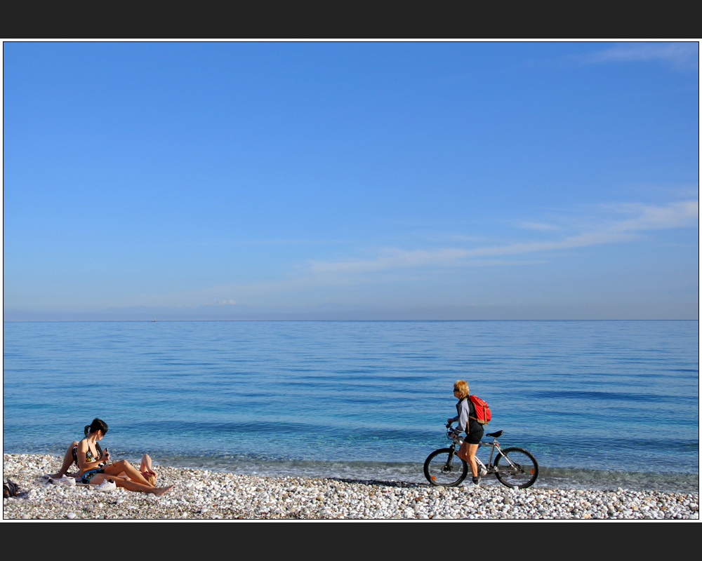 Strandradeln