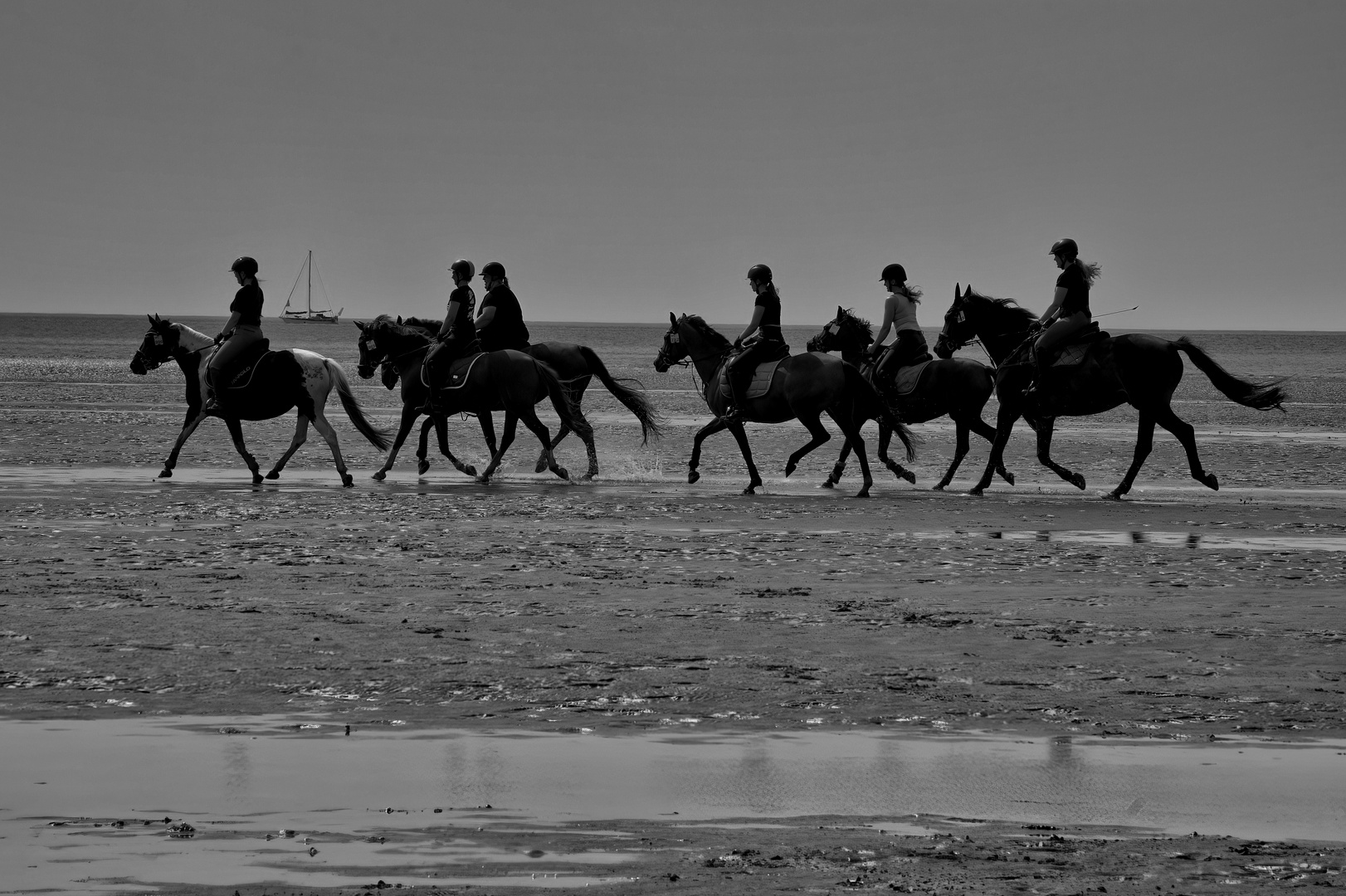 Strandreiten in St. Peter Ording