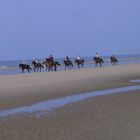 Strandreiter, De Panne, Belgien