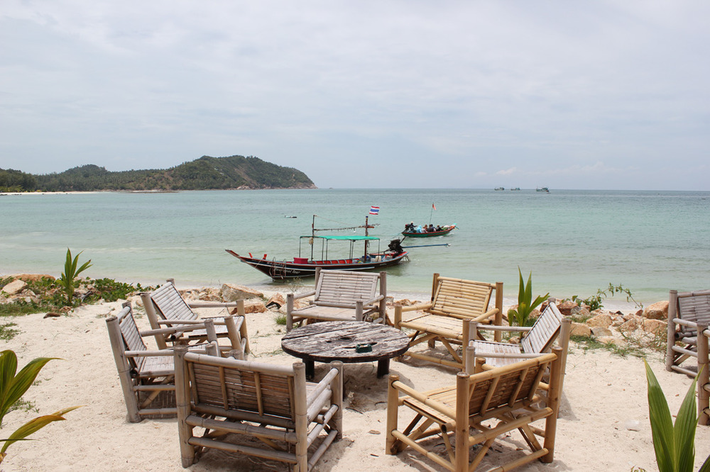 Strandrestaurant auf Koh Pha-ngan