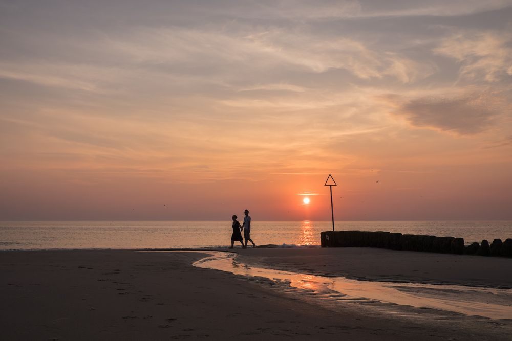 Strandromantik zu zweit