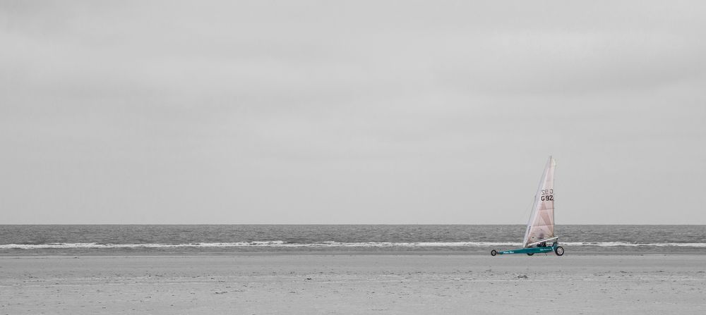 Strandsegler am Strand von SPO