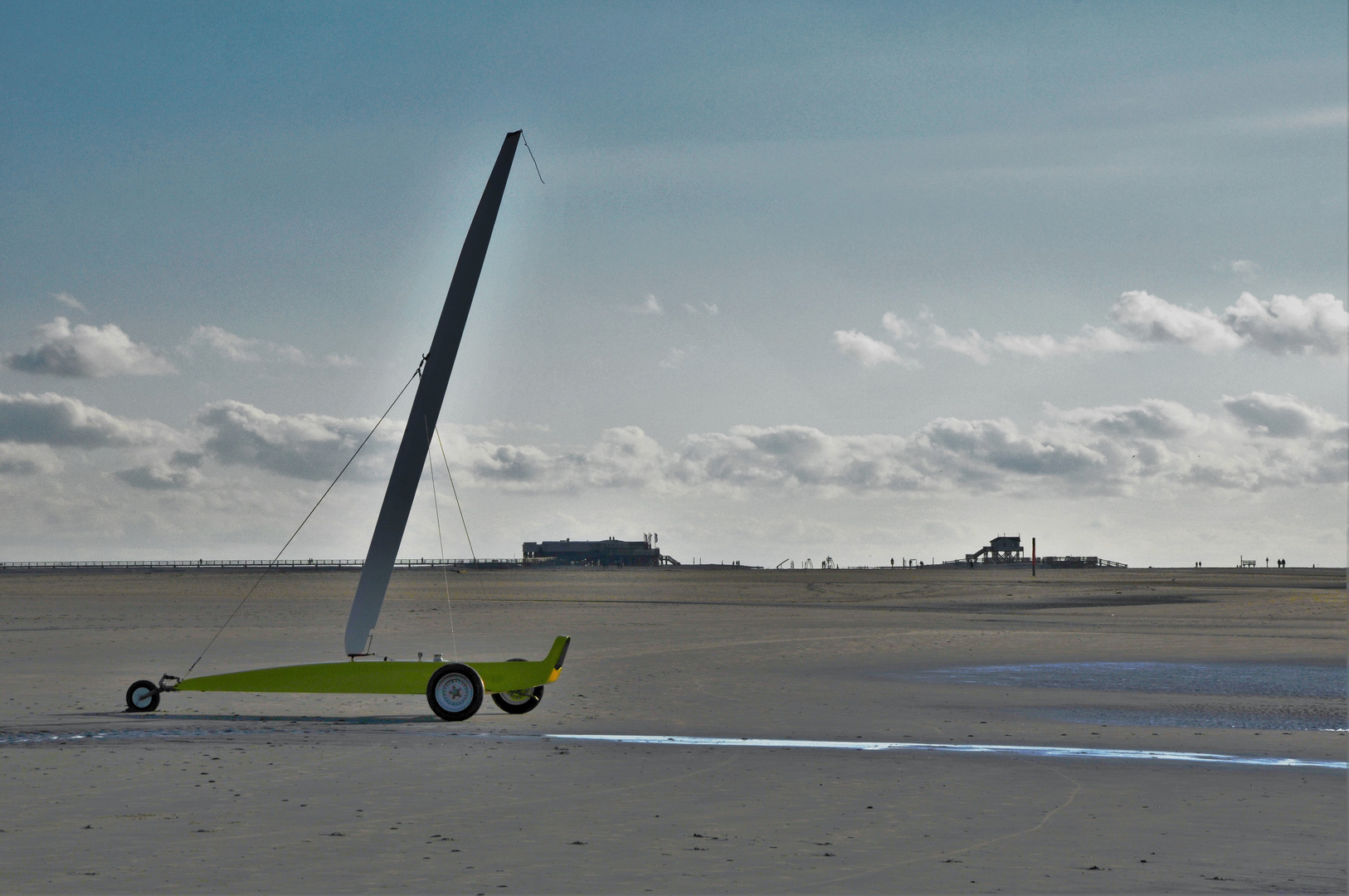 Strandsegler in St. Peter Ording