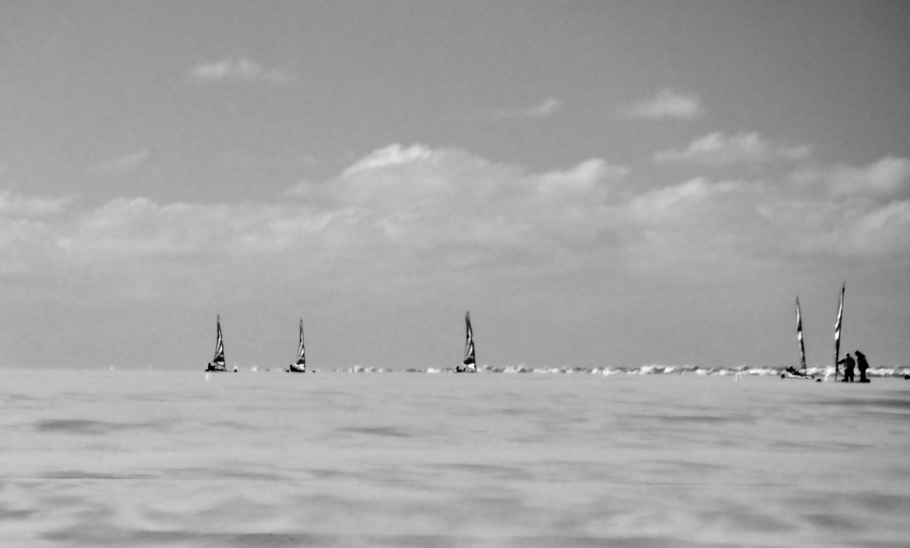 Strandsegler in St. Peter-Ording