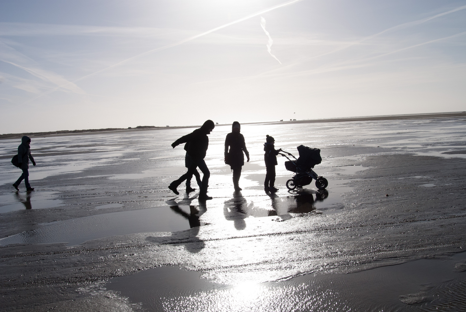 Strandsilhouetten