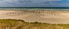 Strandskulptur in Petten