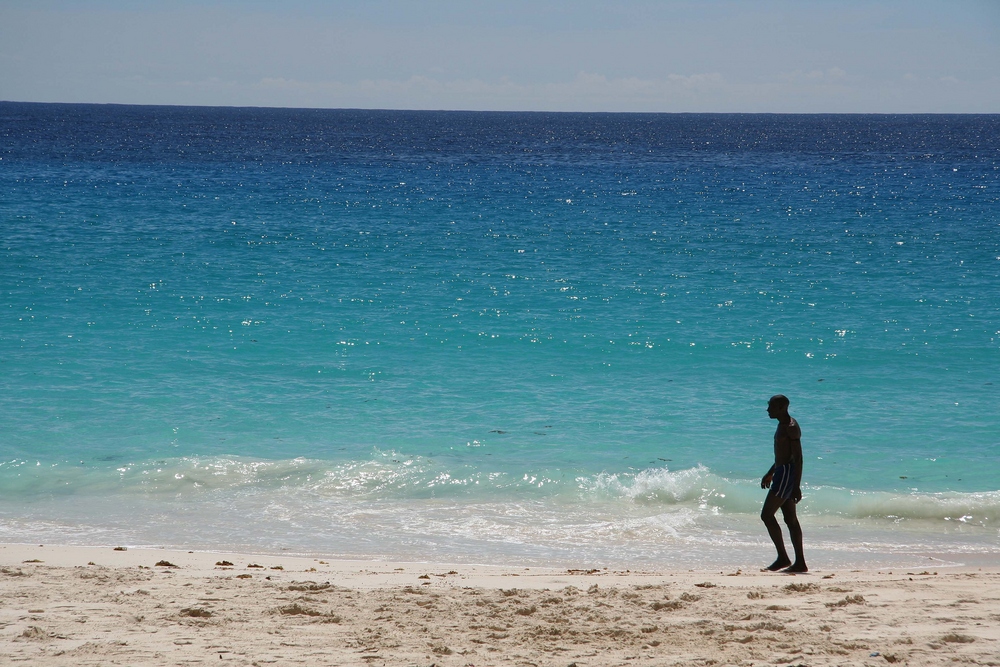 Strandspaziergänger