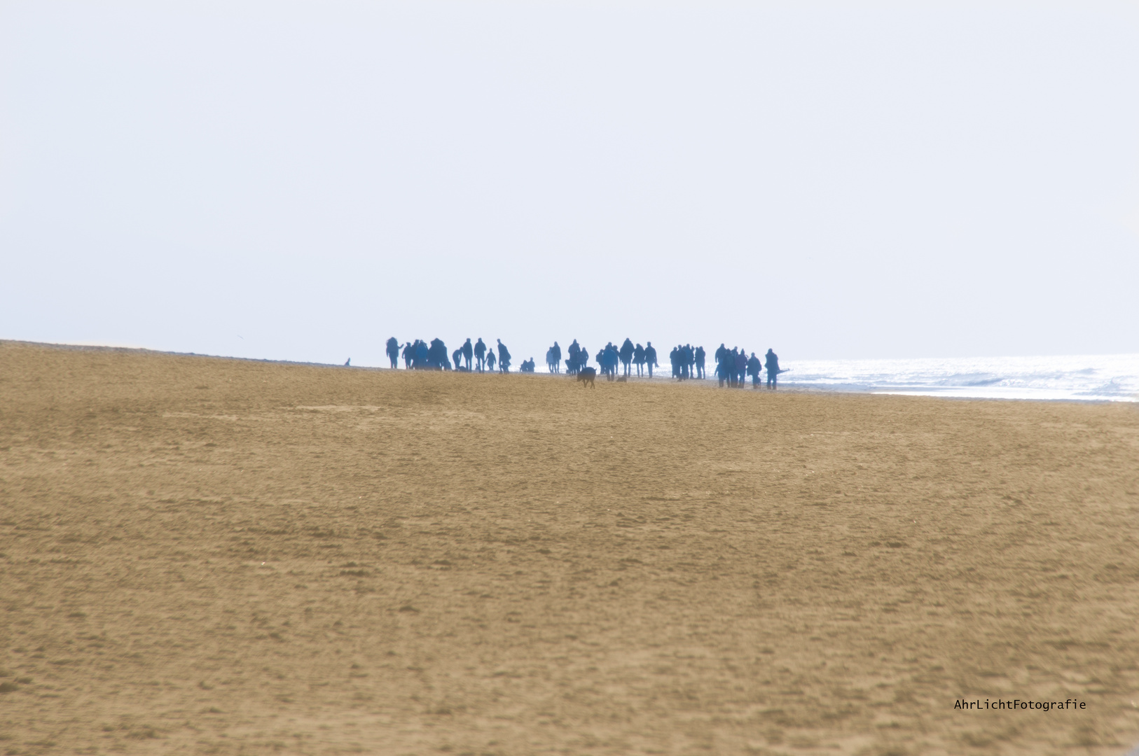 Strandspaziergänger