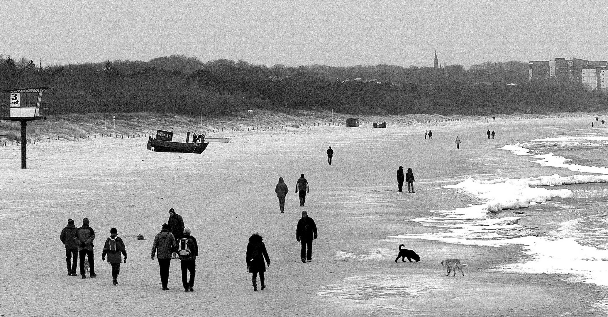 " Strandspaziergang "