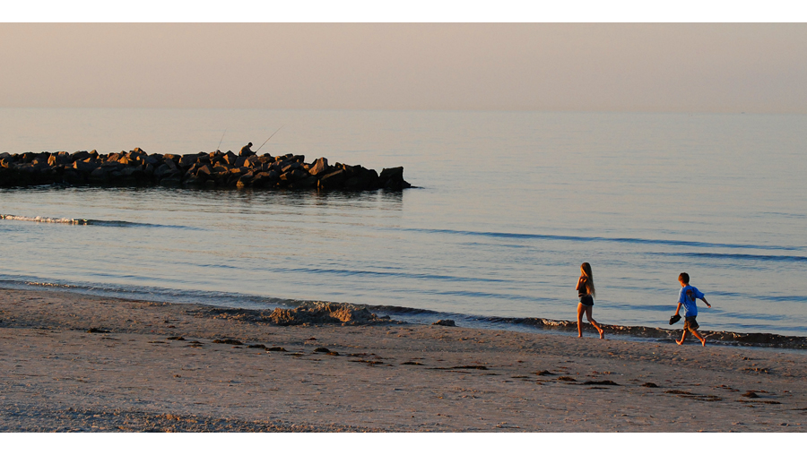 Strandspaziergang ...