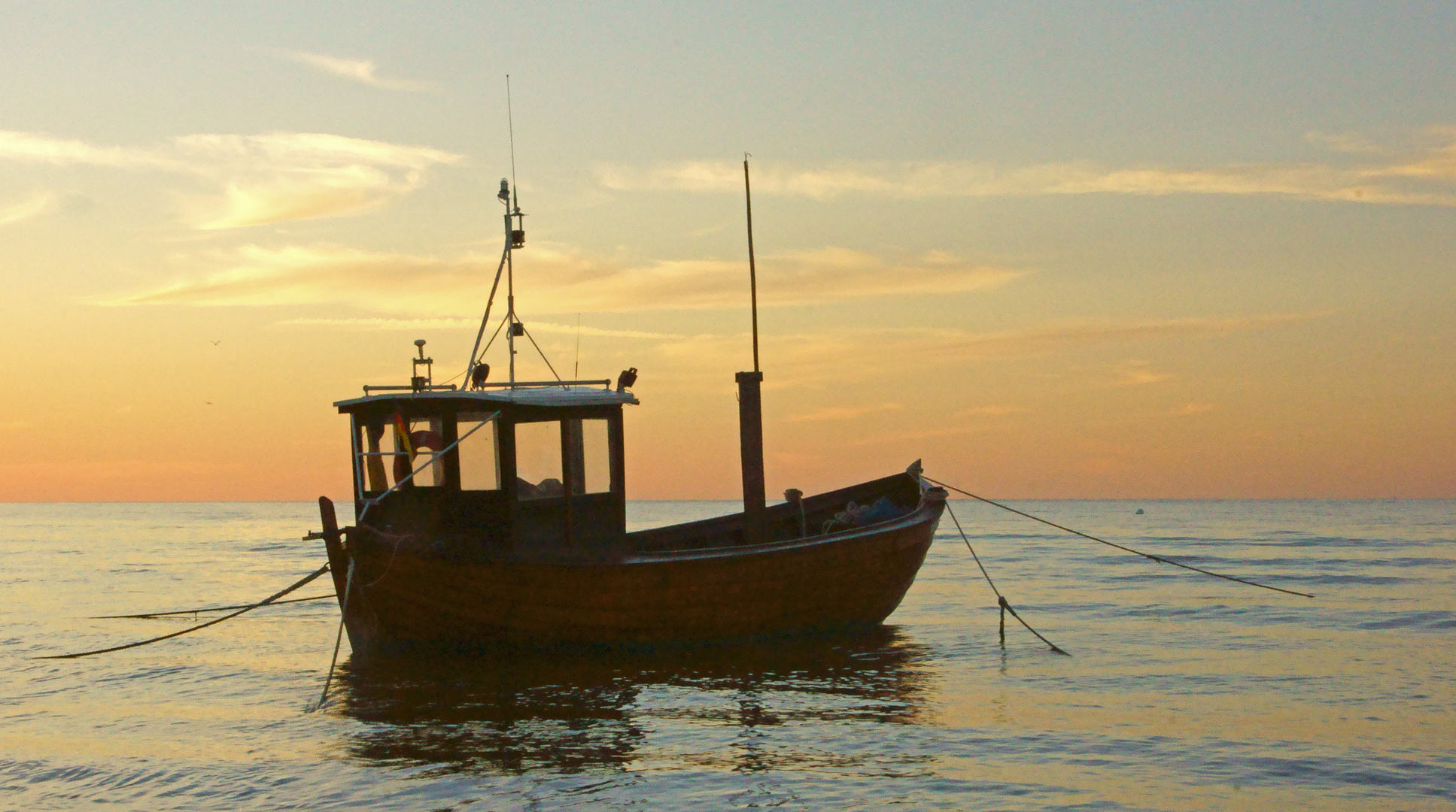 Strandspaziergang am Abend auf Usedom