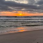 Strandspaziergang am Abend