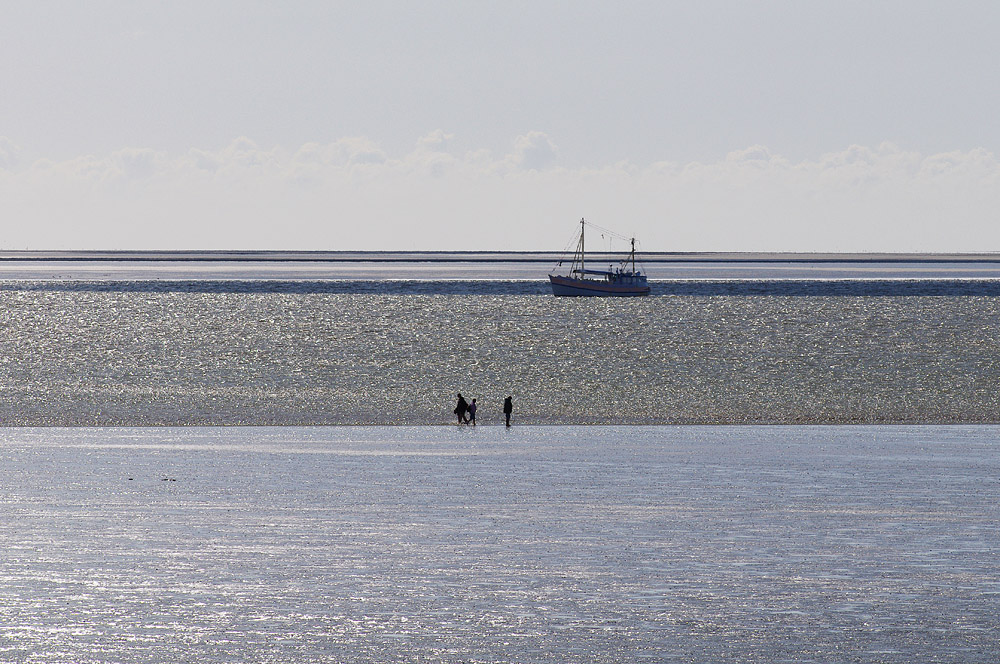 Strandspaziergang am Strand von Büsum 2