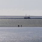 Strandspaziergang am Strand von Büsum 2