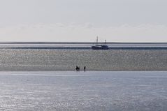 Strandspaziergang am Strand von Büsum 2