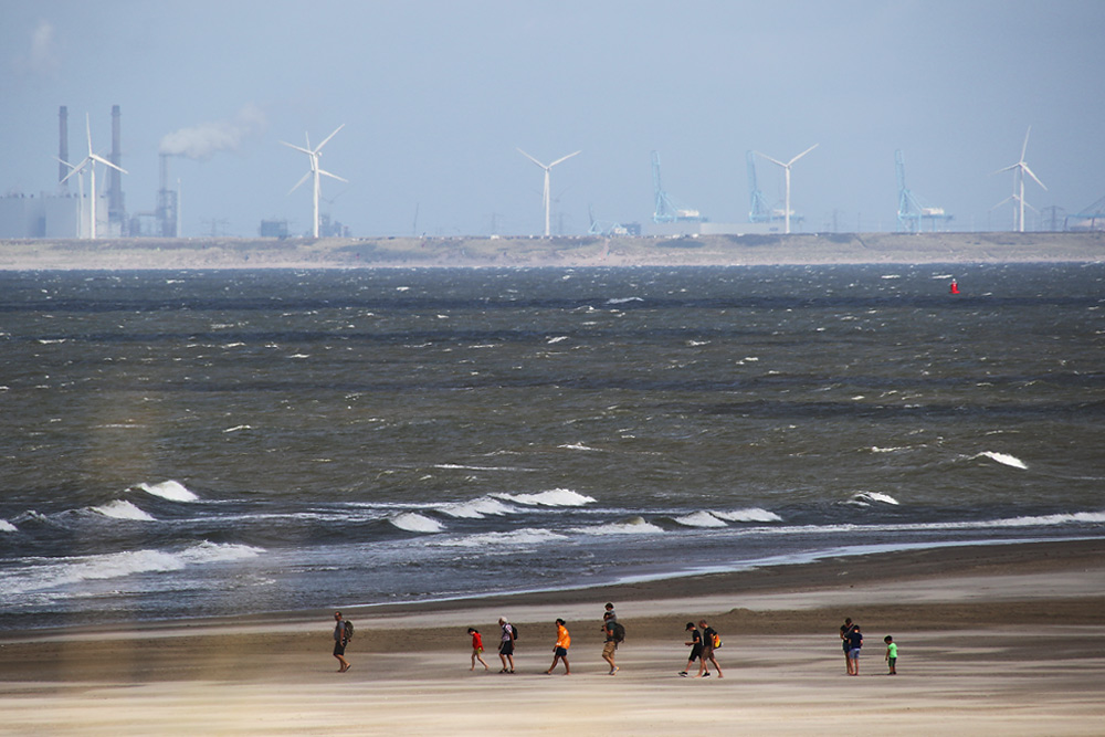 Strandspaziergang an der Nordsee