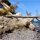 Strandspaziergang an der Steilküste ...