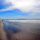 Strandspaziergang bei Santa Monica