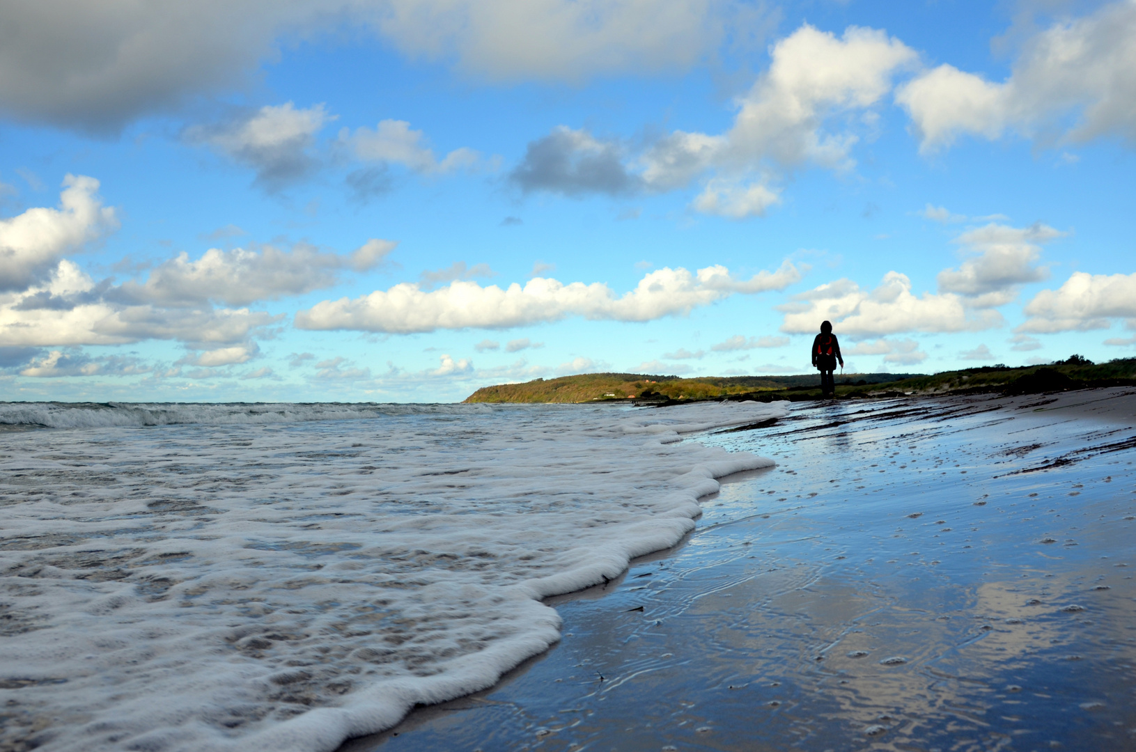 Strandspaziergang  Hiddensee 1