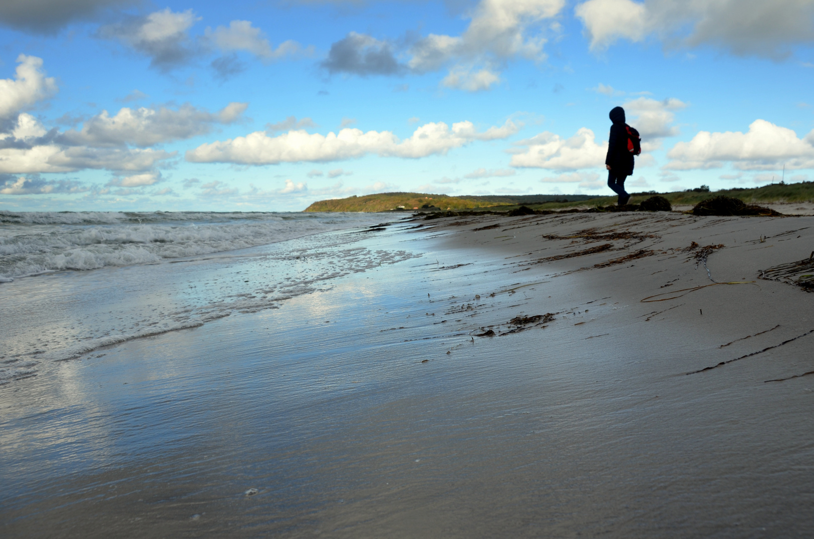 Strandspaziergang  Hiddensee 1