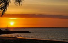 Strandspaziergang im Abendlicht