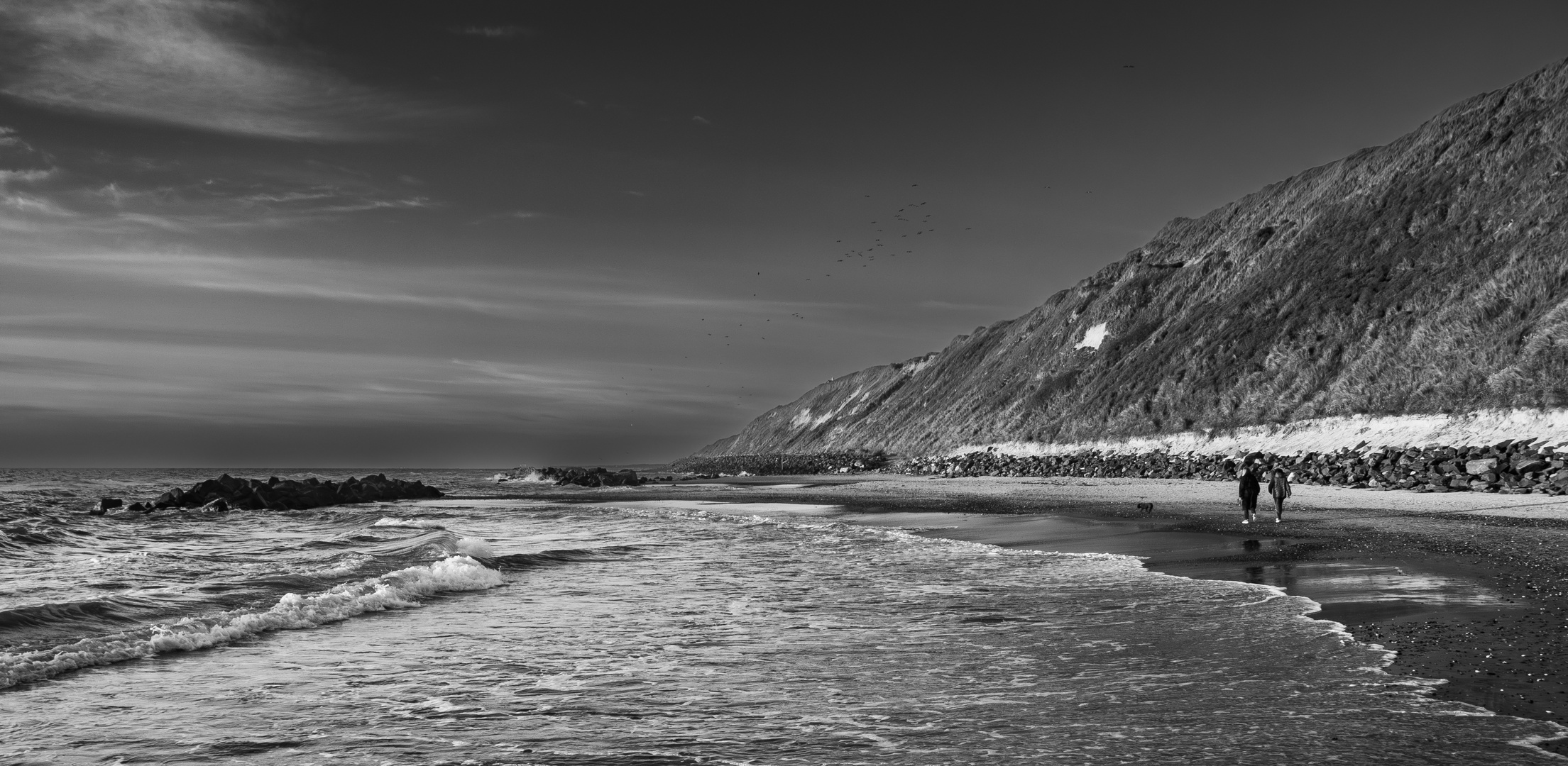 Strandspaziergang in Dänemark