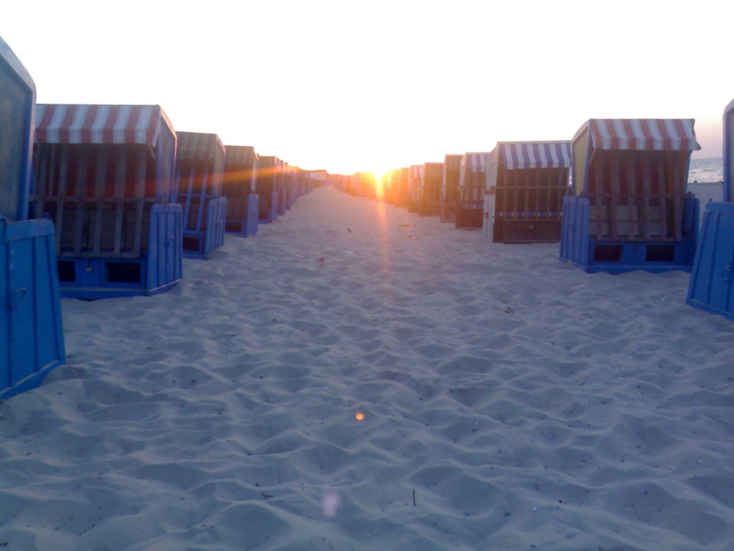 Strandspaziergang in den Sonnenuntergang Zinnowitz/Usedom