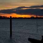 Strandspaziergang in der Dämmerung