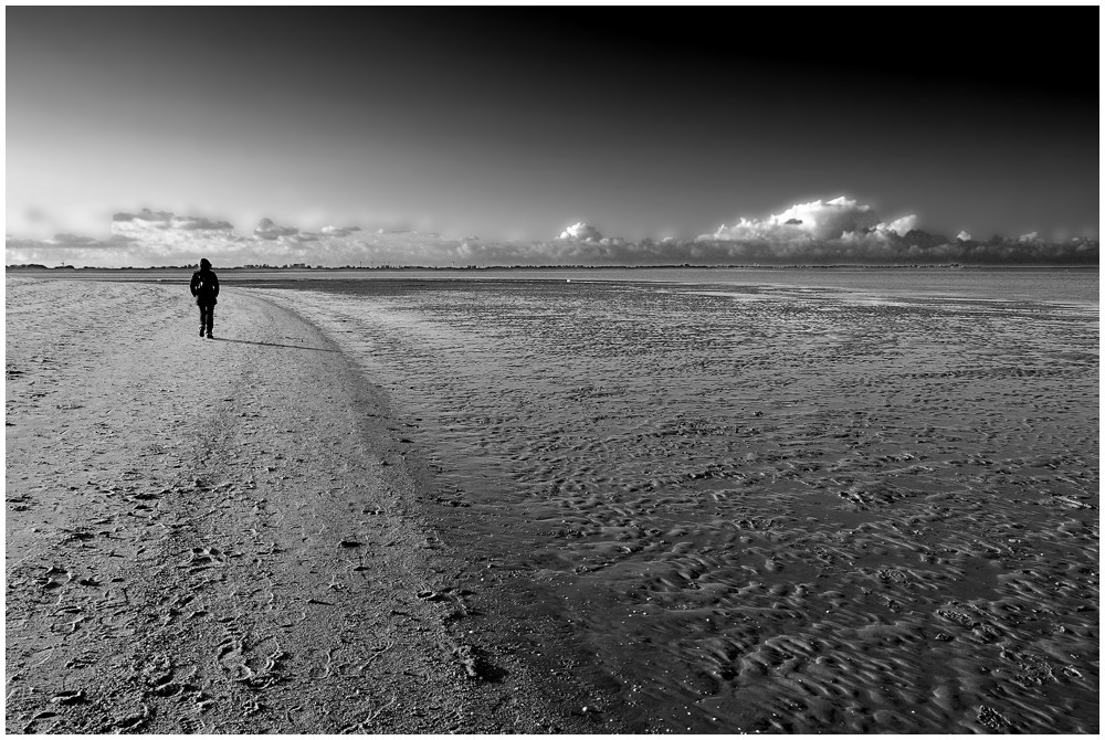 Strandspaziergang in Hooksiel