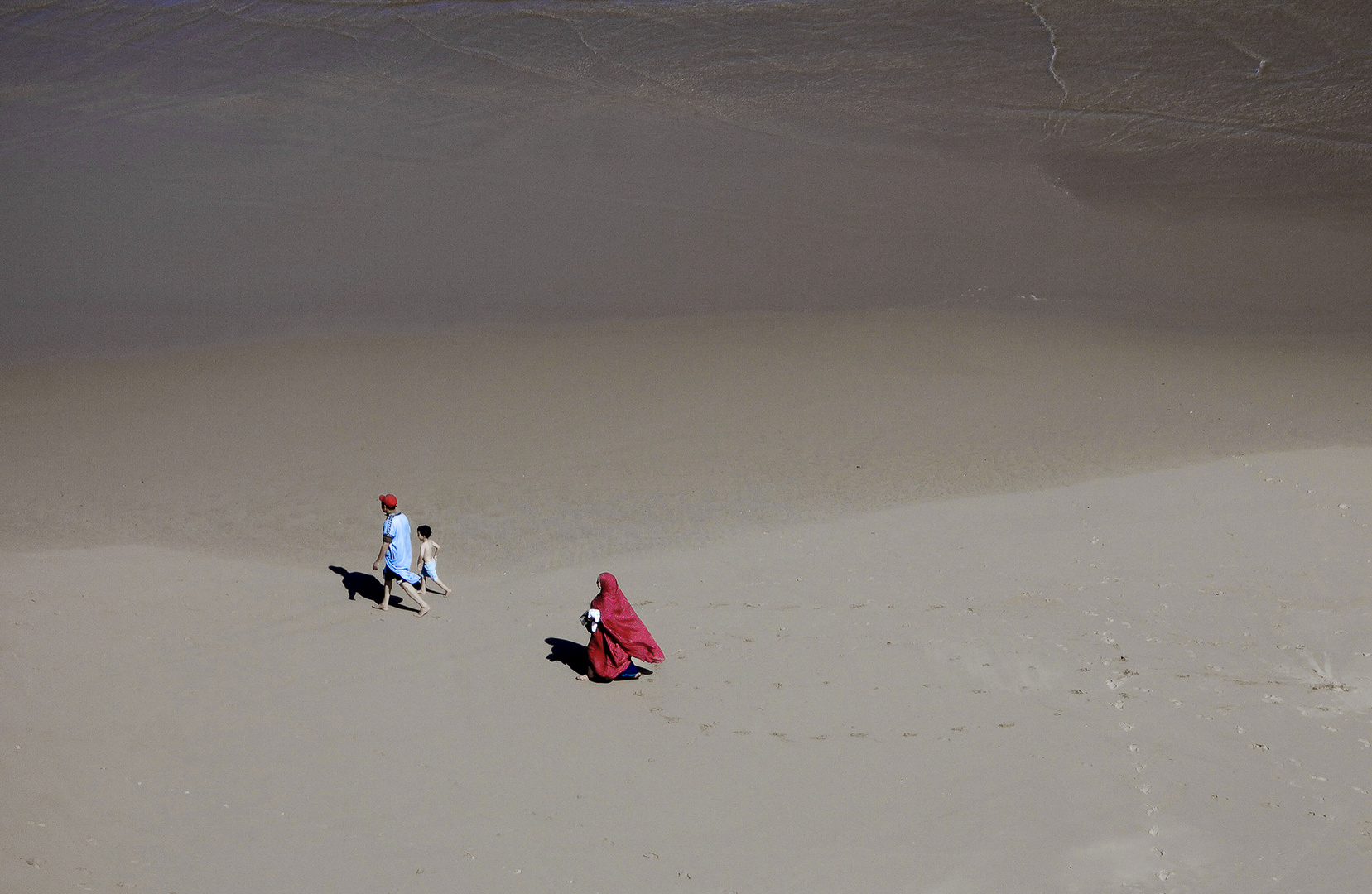 Strandspaziergang in Marokko