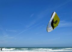 Strandspaziergang mit Wind........