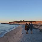 Strandspaziergang zum Sonnenuntergang 