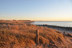 Strandspaziergang zum Sonnenuntergang 