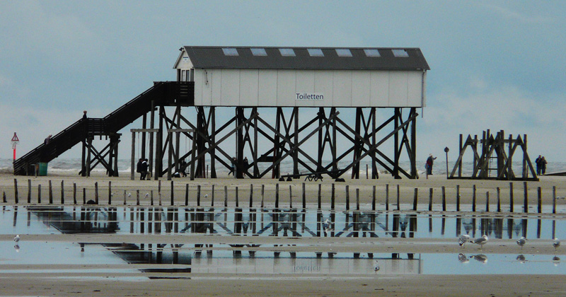 Strandspiegelungen